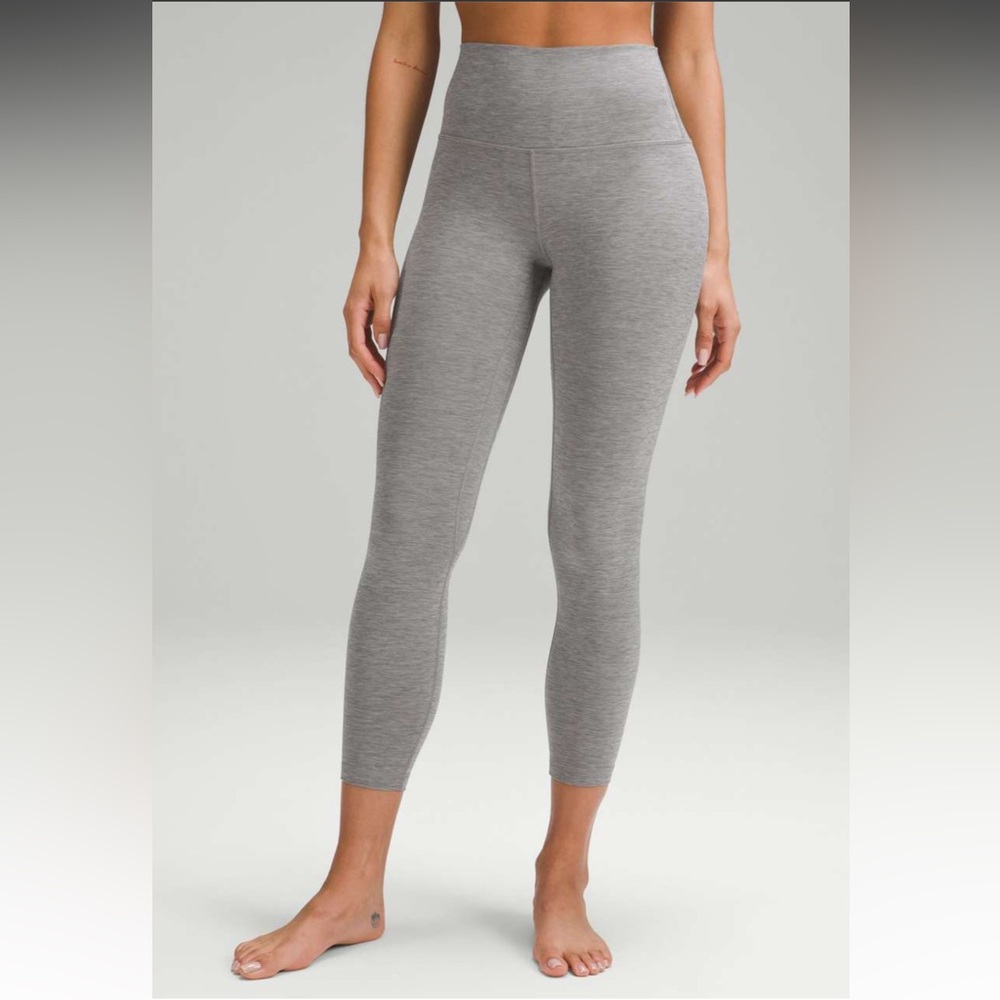 Lululemon Athletica Heathered Gray Leggings